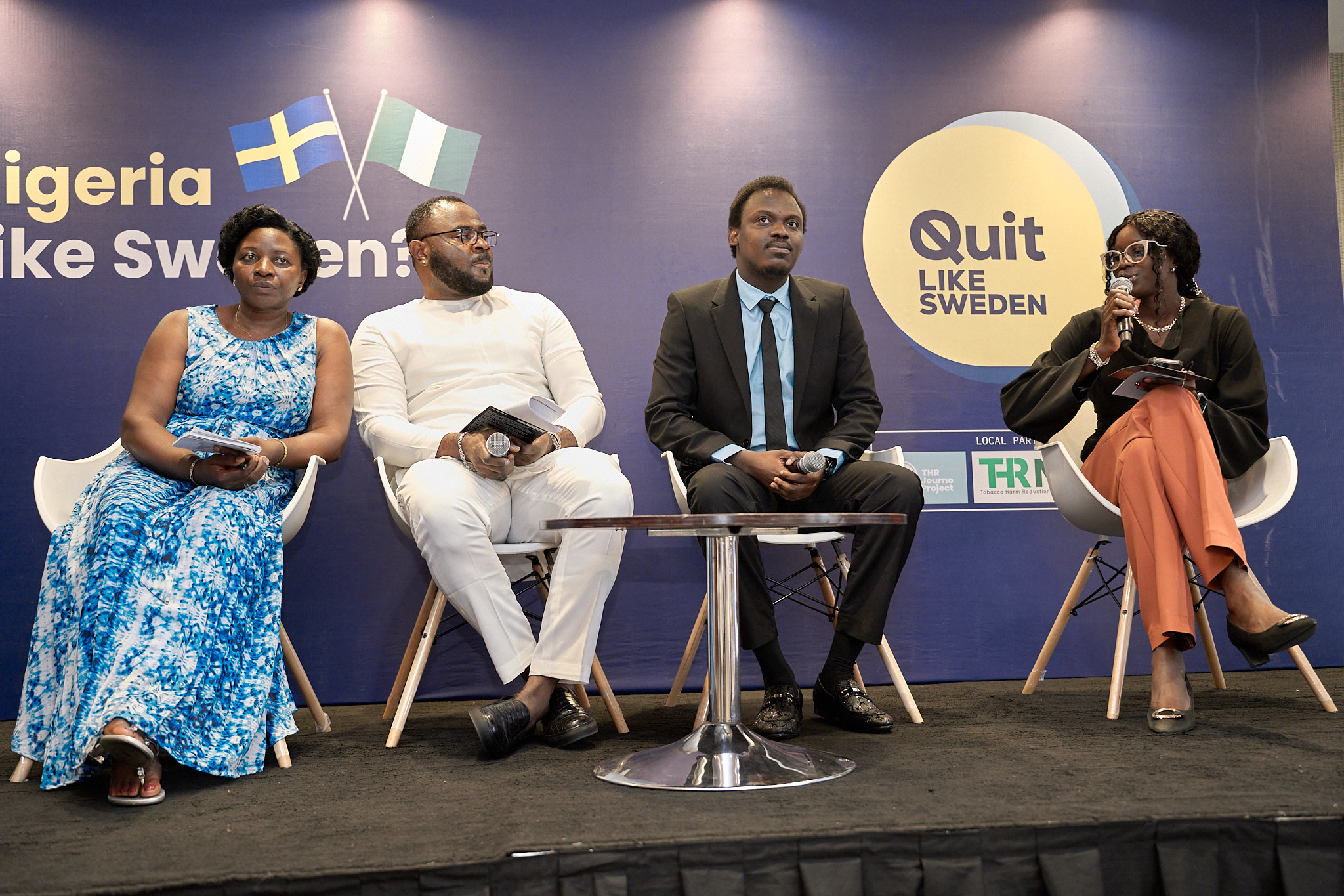 Panel discussion moment