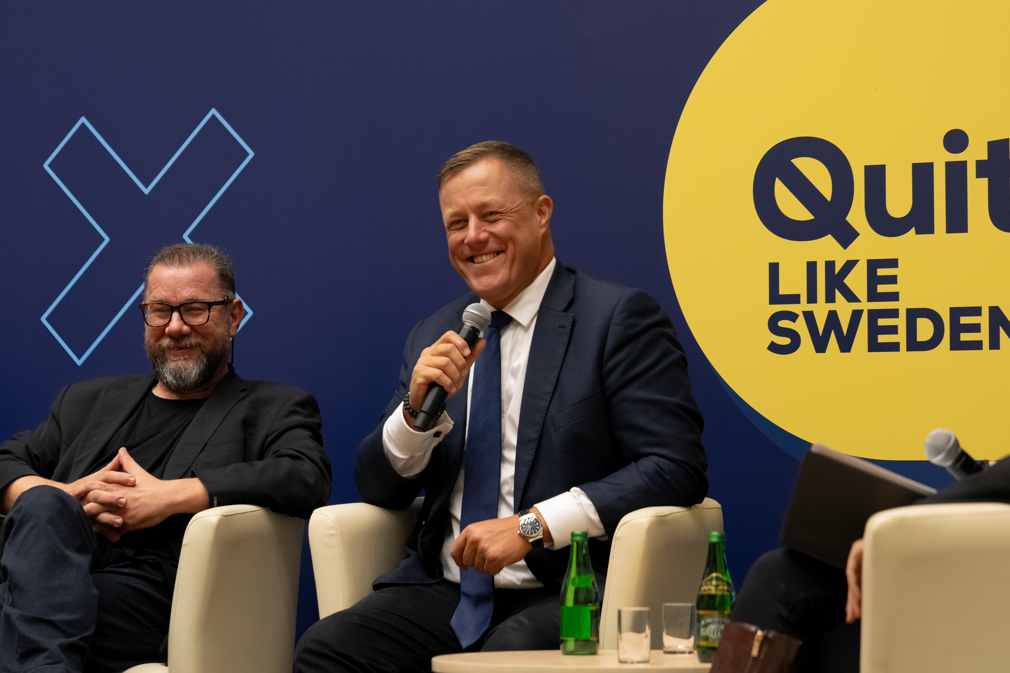 Panel discussion moment